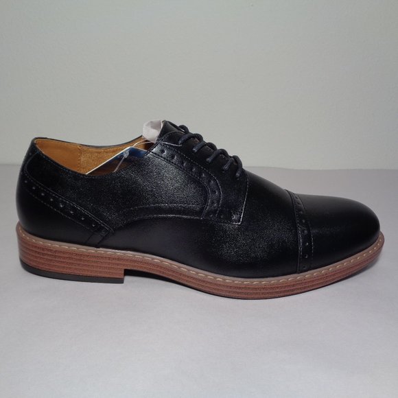 Nunn Bush PARSON CT OX Black Cap Toe New Oxfords main image 7